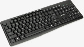 Клавиатура Gembird KB-8440M, 1,5м, USB, 104кл.+9 доп, 1.5м, черная