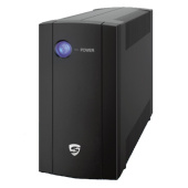 Источник бесперебойного питания Сайбер Электро СТАРТ ПЛЮС-850ВА-ЕВРО black