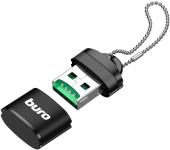 Карт-ридер Buro BU-CR-200 USB2.0, черный