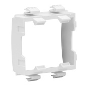 Каркас под розетку Viva, 2 модуля, белый, RAL9016 DKC / ДКС F0000A