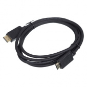 Кабель HDMI (m) DisplayPort (m) 2м, 1.2v, черный
