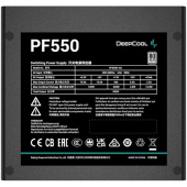 Блок питания Deepcool PF550 80+ (550W, 6xSATA, 2xMOLEX, 2xPCI-E(6+2), 120mm, APFC, 80+)