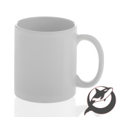 Кружка 330мл белая  ORCA черный (класс ААА)