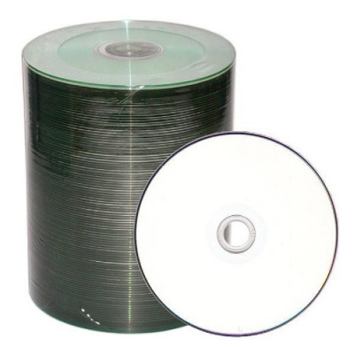 Диск CD-R Mirex 700Mb, 48x, 100шт. bulk, printable inkjet