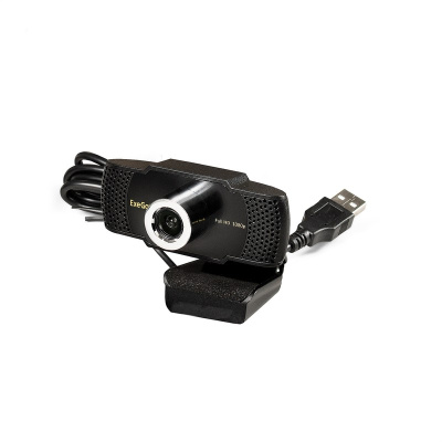 Веб-камера ExeGate BusinessPro C922 Full HD Tripod 2Мп, 1920х1080, 1080P, 30fps, ручной фокус, штати