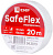 Изолента EKF SafeFlex plc-iz-sf-w 0.15x19мм, 20м, белая
