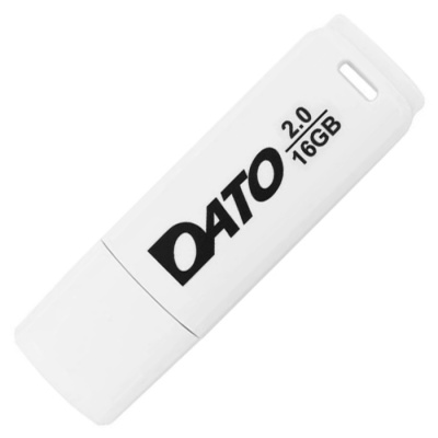 Флэшка 16Gb USB 2.0 Dato DB8001 DB8001W-16G белая
