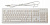 Клавиатура HP PR1101U, без русской раскладки, USB (904367-L31) белая