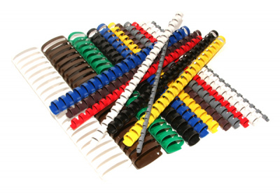 Пластиковая пружина 28 мм (красные 50 шт.)