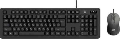 Клавиатура + мышь Oklick S605 USB, Multimedia, black