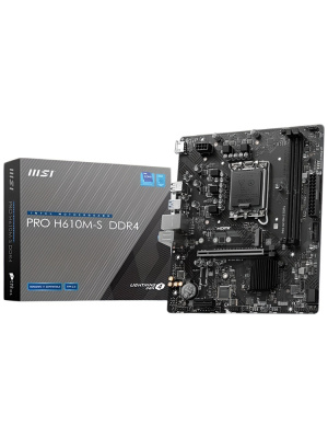 Материнская плата MSI PRO H610M-S DDR4