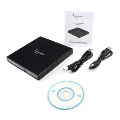 Привод DVD-RW Gembird DVD-USB-02 USB внешний RTL