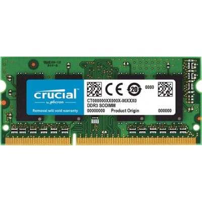 Память SODIMM 8Gb DDR3L 1600MHz Crucial1.35V