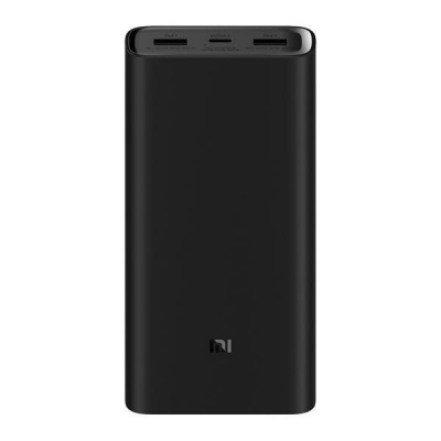Мобильный аккумулятор Xiaomi Mi Power Bank 3 Pro Li-Pol 20000mAh 3A+2.4A черный 2xUSB