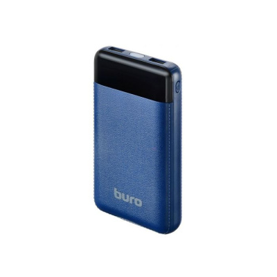 Мобильный аккумулятор Buro RC-16000-DB Li-Ion 16000mAh 2.1A темно-синий 2xUSB