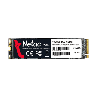 Накопитель SSD Netac PCI-E x4 1Tb NT01NV2000-1T0-E4X NV2000 M.2 2280 (R2500MB/s / W2100MB/s, 600 TBW