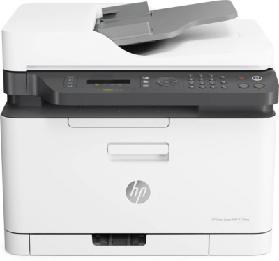 МФУ HP LaserJet Pro 179fnw цветной принтер+сканер+копир+факс (A4, 18 стр/мин, до 600x600dpi, 128Mb,