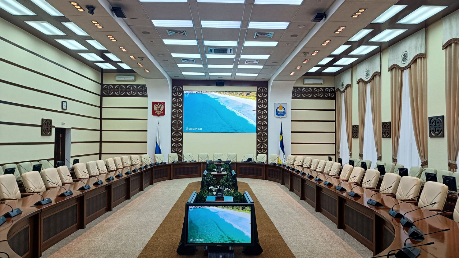 Модернизация программно-технического комплекса  конференц-зала Правительства РБ 