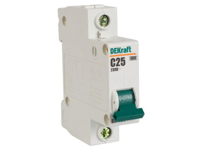 Выключатель автомат. 1п 25А ВА 101 ДЭК ВА101-1P-025A-C