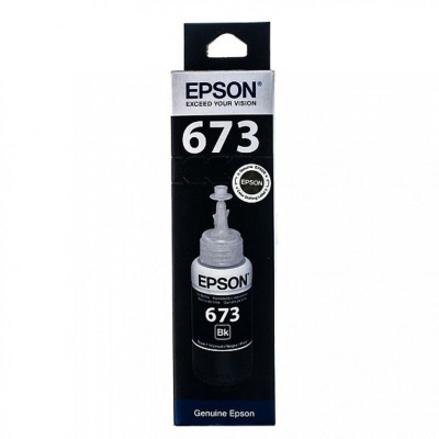 Чернила Epson C13T673198, black, 70мл - L100/L110/L210/L300/L355
