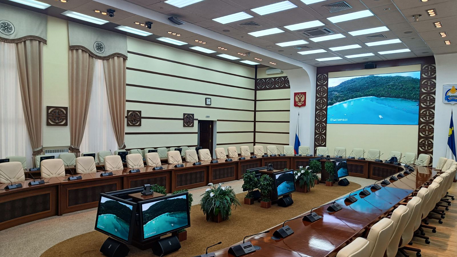 Модернизация программно-технического комплекса  конференц-зала Правительства РБ 