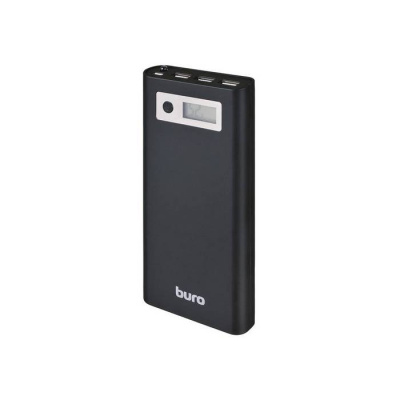 Мобильный аккумулятор Buro RA-16000-3U-LCD-BK Li-Ion
