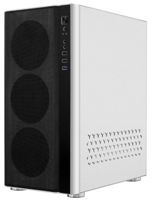 Корпус Ginzzu CL185 White (ATX, 2x3.5