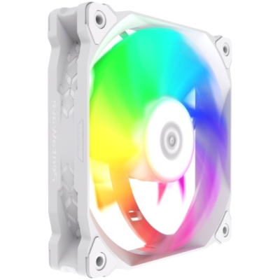 Вентилятор PentaWave PF-K12WAS PWM / ARGB / 120mm 4 pin MHDB 600-1700rpm 72,6CFM 29.6dBA / White